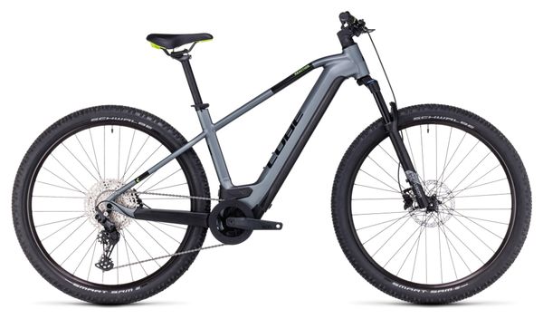 Gereviseerd product - Cube Reaction Hybrid Pro 625 Shimano Deore 11V 625 Wh 29'' Grey Flash 2023 Semi-Rigid Elektrische Mountainbike