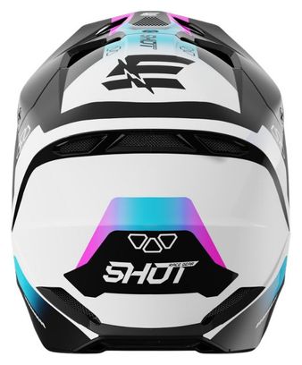 Casque Integral Shot Furious Enfant Rocket Rose Brillant