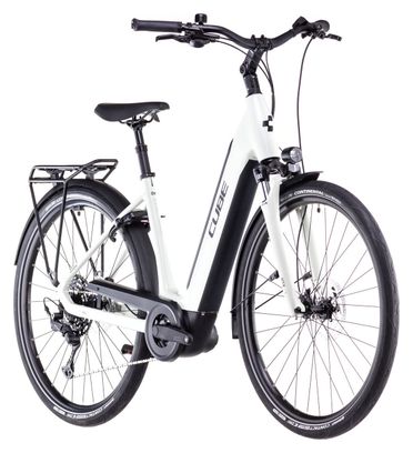 Vélo de Ville Électrique Cube Supreme Hybrid One 500 Easy Entry Shimano Cues 10V 500 Wh 26'' Beige Desert Stone 2025