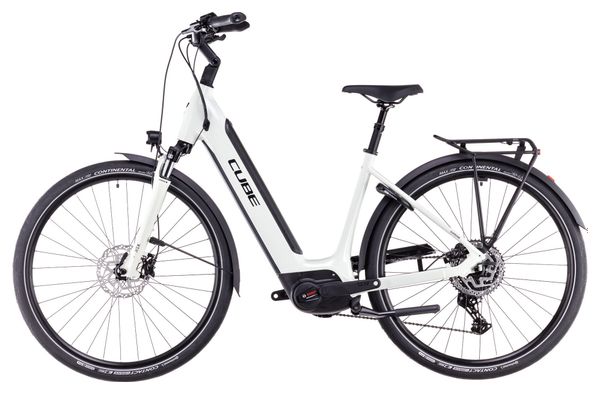 Vélo de Ville Électrique Cube Supreme Hybrid One 500 Easy Entry Shimano Cues 10V 500 Wh 26'' Beige Desert Stone 2025