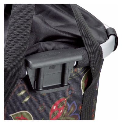 Borsa da manubrio Klickfix Bikebasket Folklore Nera