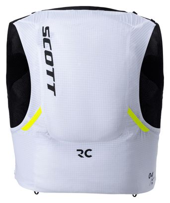 Unisex Hydration Jacket Scott RC Pro TR 4L + Flasks White 
