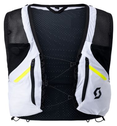 Unisex Hydration Jacket Scott RC Pro TR 4L + Flasks White 