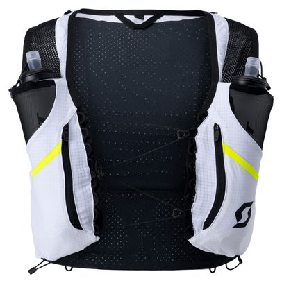 Unisex Hydration Jacket Scott RC Pro TR 4L + Flasks White 