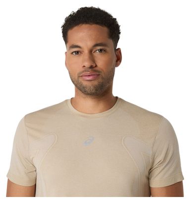 Herenshirt Asics Road Seamless White met korte mouwen
