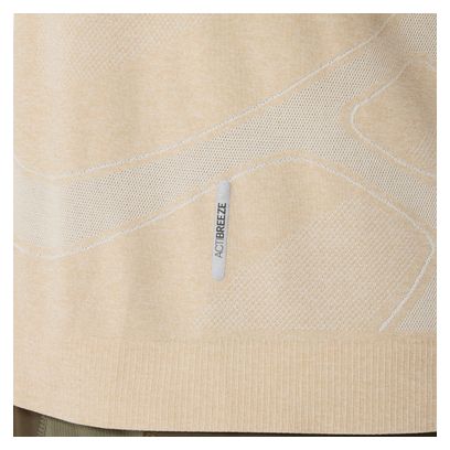 Herenshirt Asics Road Seamless White met korte mouwen