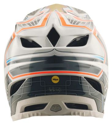Casco integrale Troy Lee Designs D4 Composite Mips Grey