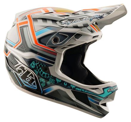 Casco integrale Troy Lee Designs D4 Composite Mips Grey