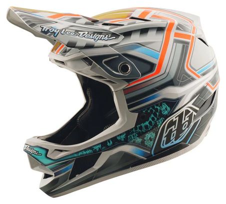 Casco integrale Troy Lee Designs D4 Composite Mips Grey