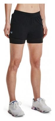 Short 2-en-1 femme Under Armour Iso-Chill Run