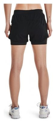 Short 2-en-1 femme Under Armour Iso-Chill Run