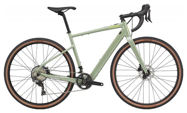 Gravel Bike Eléctrique Cannondale Topstone Neo SL 1 Mahle ebikemotion X35 250W Shimano GRX 11V Agave