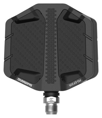 Shimano PD-EF205 Vlakke Pedalen Zwart