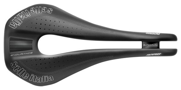 SELLE ITALIA Novus Superflow Endurance S Rail Titane Noir