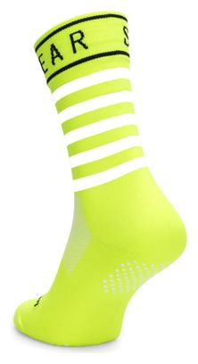 SpatzWear Fluo Reflective Socks Long Cut Yellow