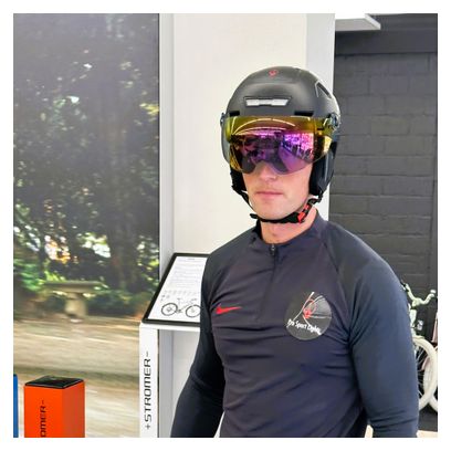 Casque Speed Pedelec 2 Visières et éclairage LED - NTA 8776