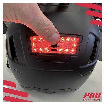 Casco per Speed Pedelec con 2 visiere e illuminazione a LED