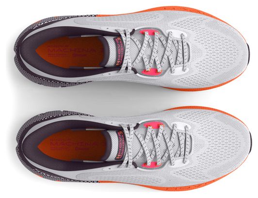 Chaussures de Running Under Armour HOVR Machina 3 Blanc Orange