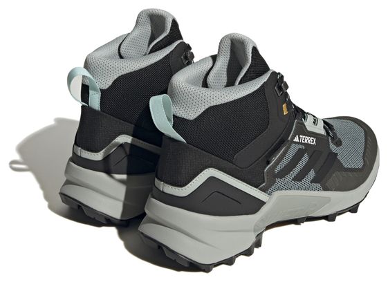 Botas de montaña para mujer adidas Terrex Swift R3 Mid GTX Negro Gris