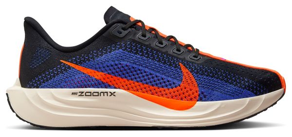 Nike orange and blue running shoes hotsell