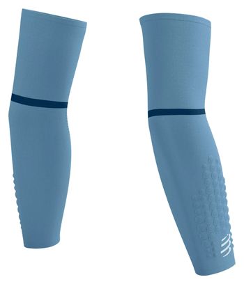 Compressport ArmForce Ultralight Cuffs Blue / White