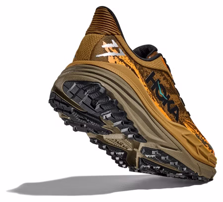 Hoka Stinson 7 Brown/Orange Men display picture 1