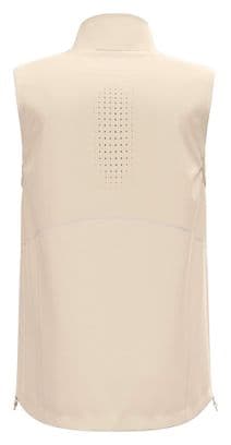 Veste Sans Manches Odlo Zeroweight Warm 2.0 Beige Homme