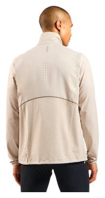 Veste Sans Manches Odlo Zeroweight Warm 2.0 Beige Homme