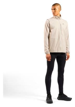 Veste Sans Manches Odlo Zeroweight Warm 2.0 Beige Homme