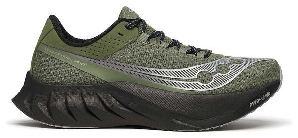 Laufschuhe Saucony Endorphin Pro 4 Khaki/Schwarz Herren