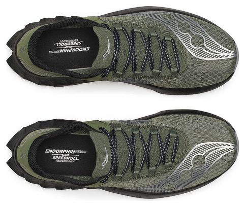 Laufschuhe Saucony Endorphin Pro 4 Khaki/Schwarz Herren