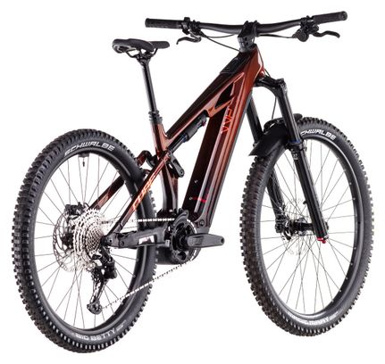 VTT Électrique Tout-Suspendu Cube Stereo Hybrid One77 HPC Race 800 Shimano Deore 12V 800 Wh 29''/27.5'' Orange Liquid 2025