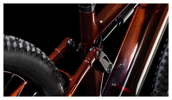VTT Électrique Tout-Suspendu Cube Stereo Hybrid One77 HPC Race 800 Shimano Deore 12V 800 Wh 29''/27.5'' Orange Liquid 2025