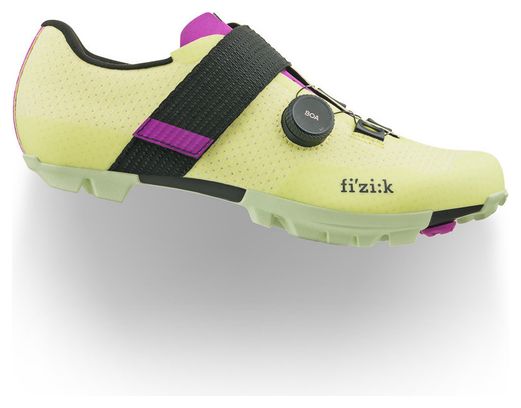 Chaussures Unisexe Fizik Vento Ferox Carbon Jaune/Violet