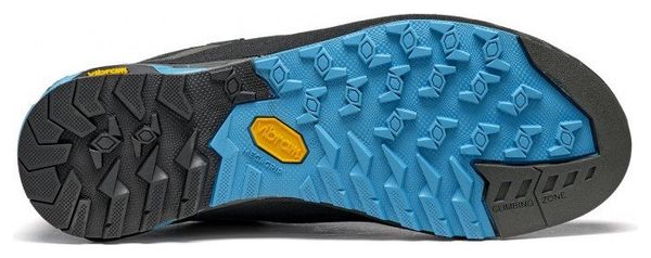Asolo Eldo Lth Grey Blue Women's Hiking Shoes