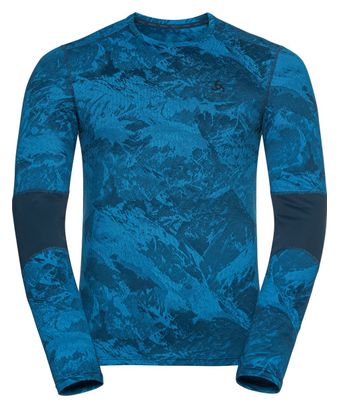 Odlo Whistler Eco Long Sleeve Jersey Blauw
