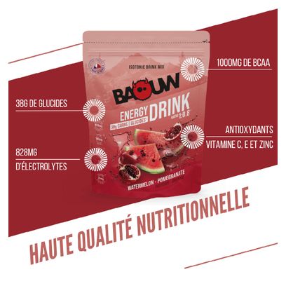 Bevanda energetica Baouw Anguria e Melograno 585 g
