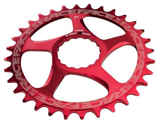 RaceFace Cinch Narrow Wide Direct Mount Kettingblad Rood