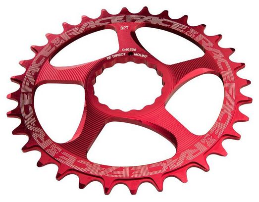 RaceFace Cinch Narrow Wide Direct Mount Chainring Red