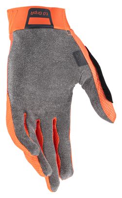 Lange Kinderhandschuhe Leatt MTB 1.0 GripR Flame Orange