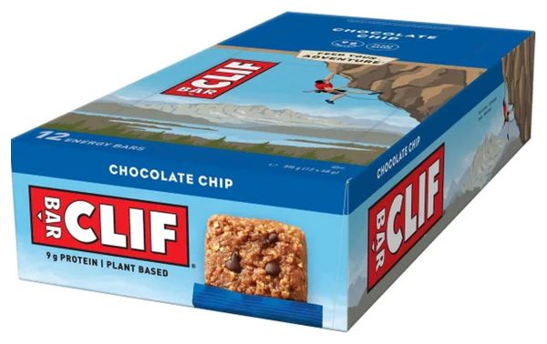 CLIF BAR Energy bar Chocolate Chip x12