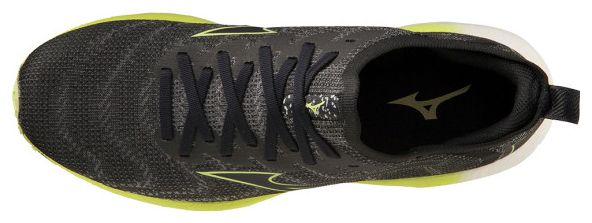 Hardloopschoenen Mizuno Wave Neo Wind Zwart Geel