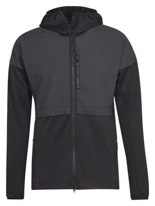 Adidas Five Ten Flooce Windbreaker Jacket Black