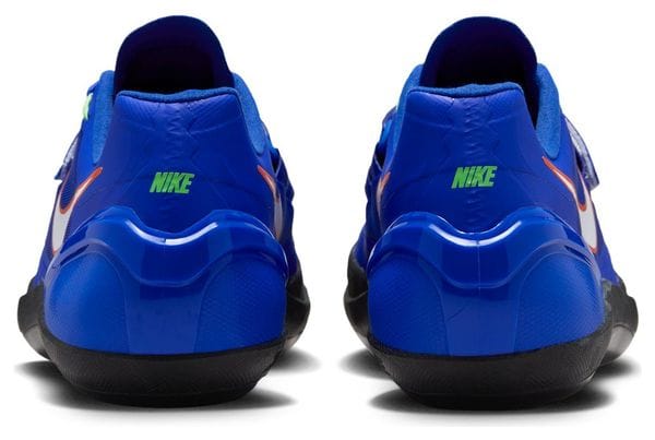 Nike Zoom Rotational 6 Blue Orange Unisex Track &amp; Field Shoes