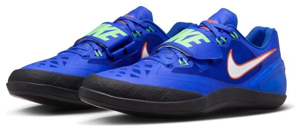 Nike Zoom Rotational 6 Blue Orange Unisex Track &amp; Field Shoes