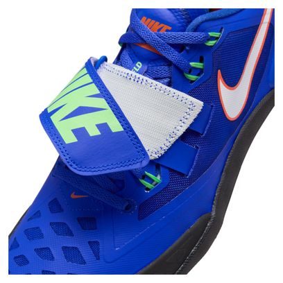 Nike Zoom Rotational 6 Blue Orange Unisex Track &amp; Field Shoes