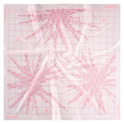 Pañuelo Salomon Graphic Rosa