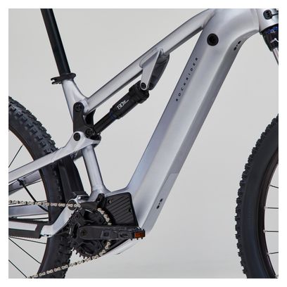 Gereviseerd product - Rockrider E-Expl 500 S Microshift Acolyte 8V 500Wh 29'' Grijs 2024 Volledig geveerde elektrische mountainbike