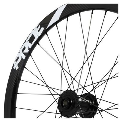 Paire de Roues Carbone Cruiser 24 Pride Gravity Brillant Fusion 20/15mm Disque