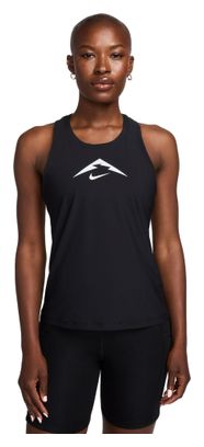 Nike Trail Tank Dames Zwart